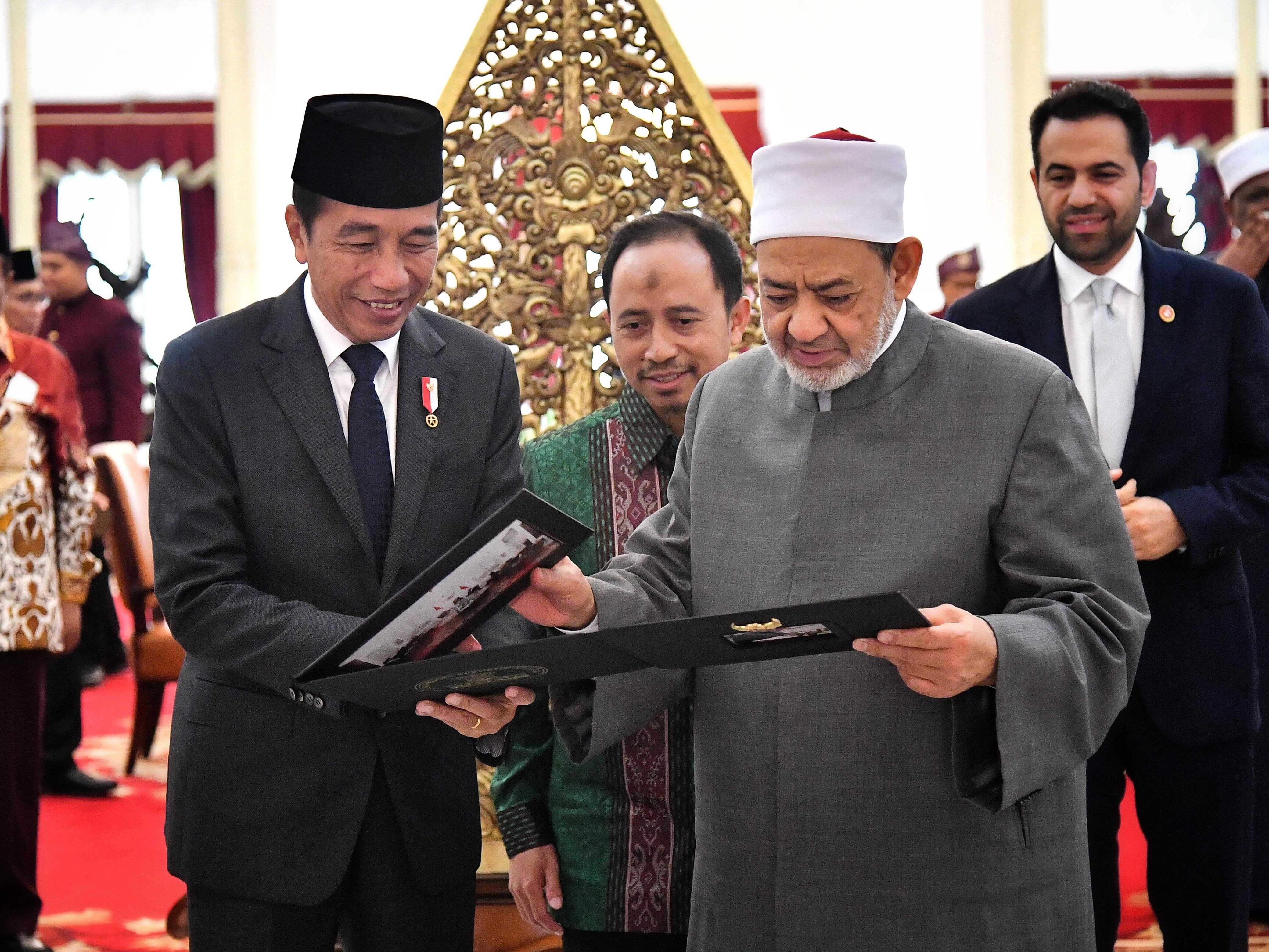 Presiden Jokowi Sambut Kunjungan Grand Syaikh Al Azhar, Tekankan Toleransi dan Perdamaian Dunia