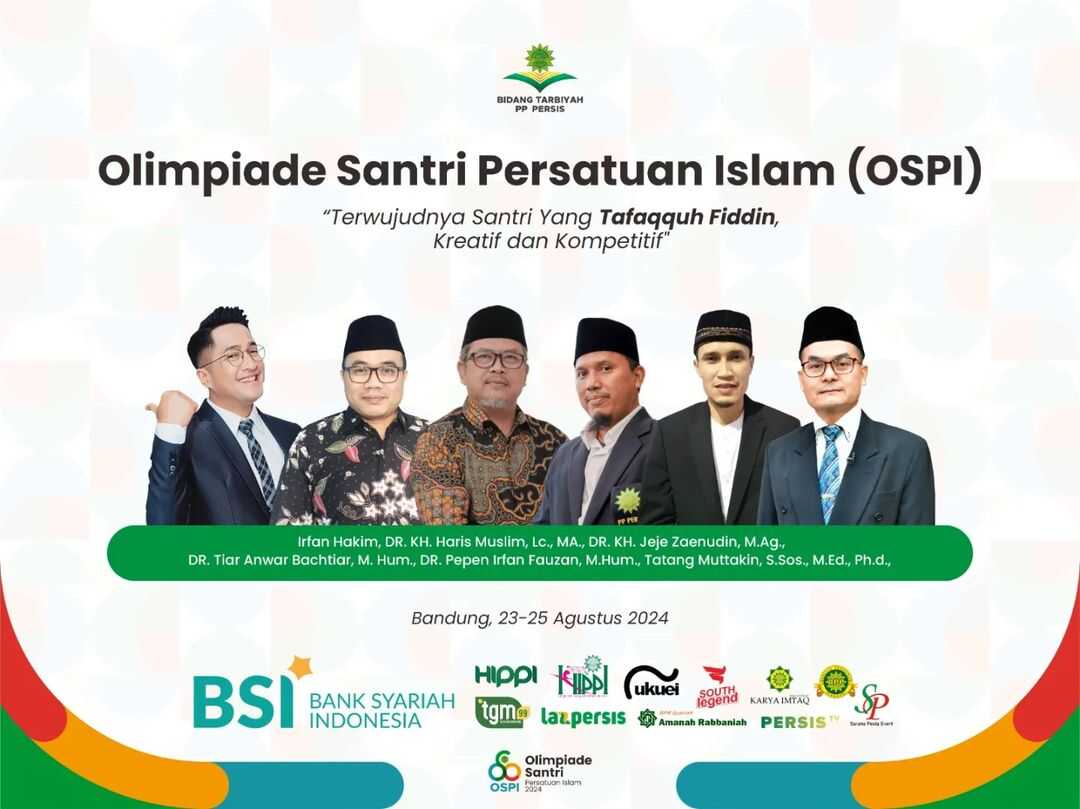 Sempat Diwarnai Insiden, Olimpiade Santri Persis Sukses Digelar di Bandung