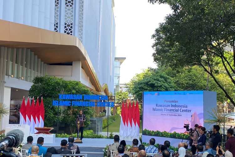 Presiden RI Resmikan Kawasan Indonesia Islamic Financial Center