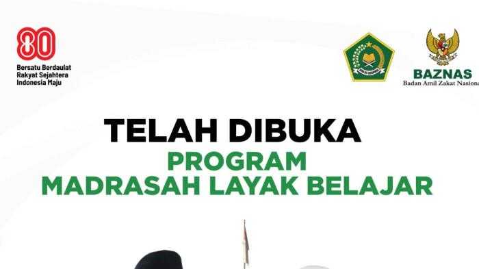 BAZNAS dan Kemenag Luncurkan Program MLB, Ada Bantuan Dana untuk 1.000 Madrasah