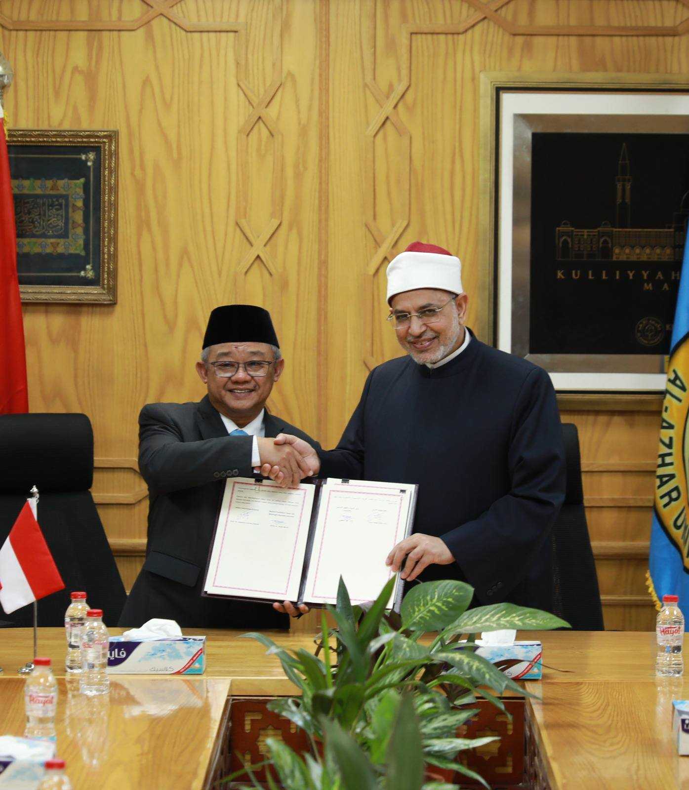 Mendikdasmen RI Resmikan Departemen Bahasa Indonesia di Universitas Al-Azhar