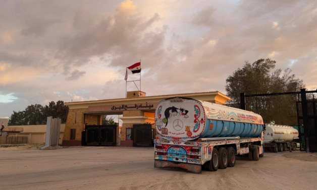 Konvoi Bantuan ke-94 Bulan Sabit Merah Mesir Masuki Gaza Melalui Rafah