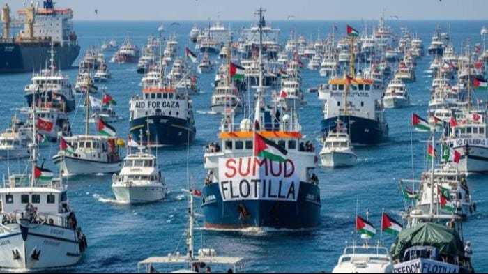 Global Sumud Flotilla Umumkan Misi Kemanusiaan Baru ke Gaza