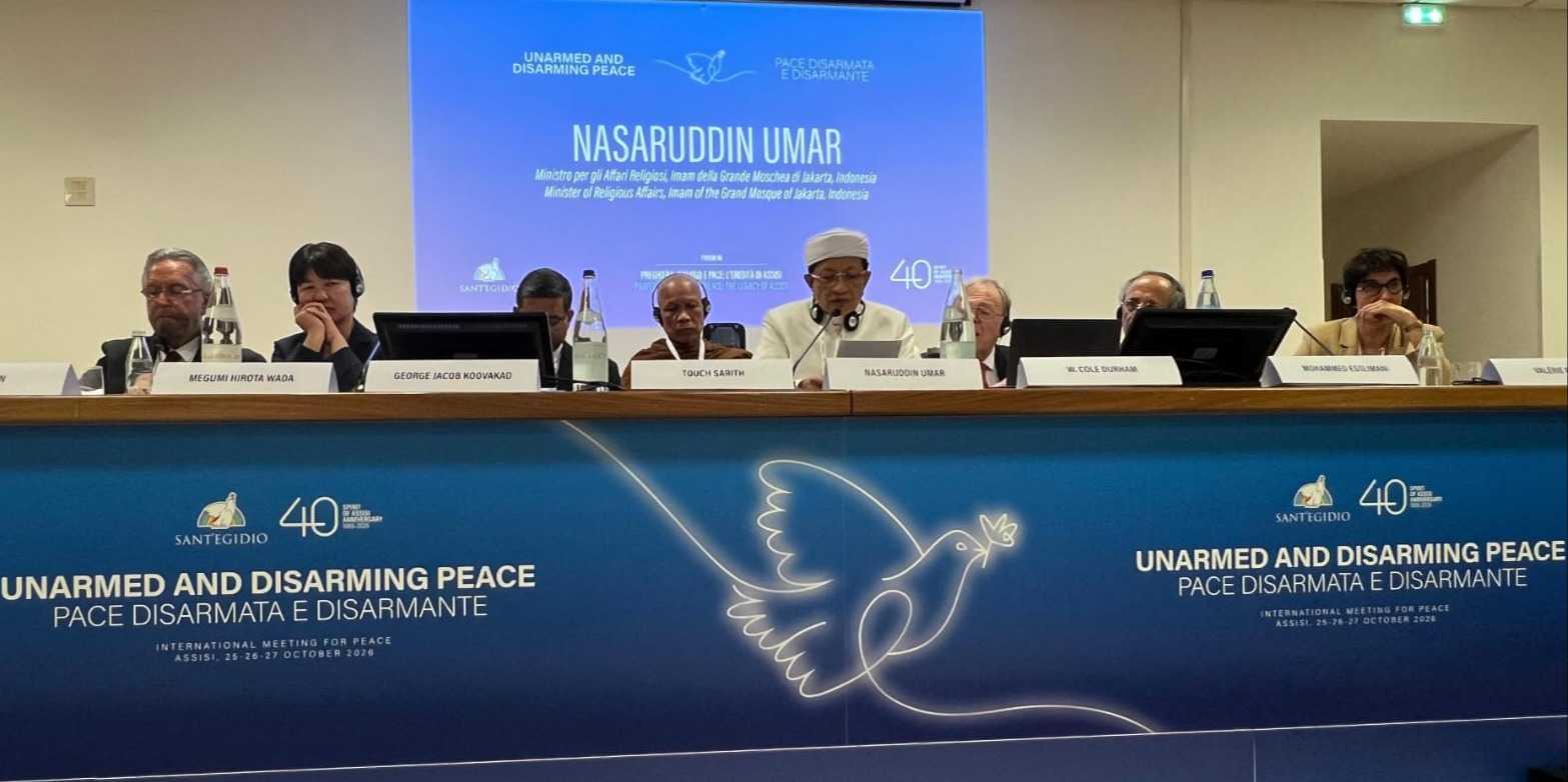 Menag Tawarkan Pluralisme Progresif dan Ekoteologi Nusantara di Forum Perdamaian Dunia