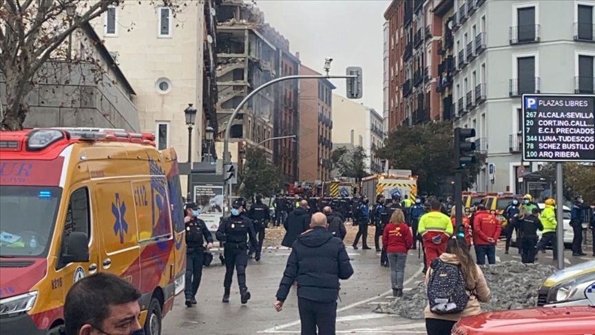 Madrid Digoncang Ledakan Dahsyat, Tiga Tewas
