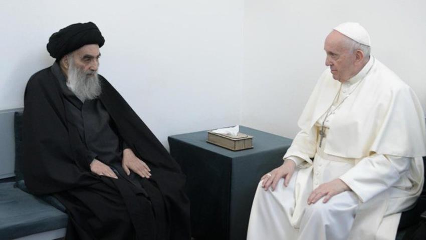 Akhirnya Dua Tokoh Katholik dan Syiah Bertemu di Najaf Irak