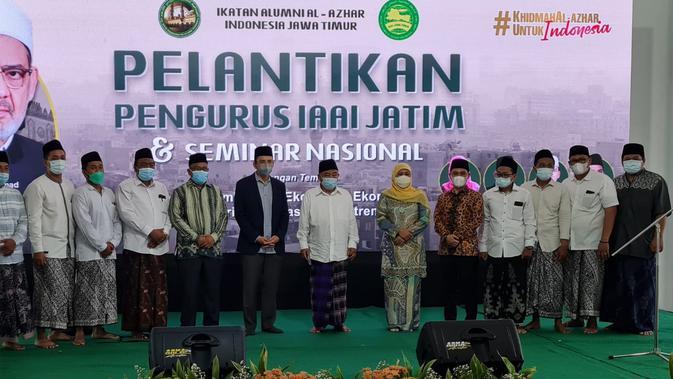 Bupati Mojokerto Dilantik Sebagai Ketua Alumni Al Azhar Jawa Timur