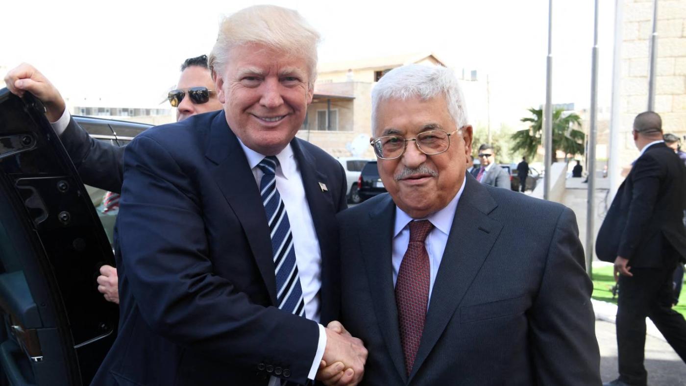 Trump : Abbas Lebih Beritikad untuk Perdamaian Ketimbang Netanyahu